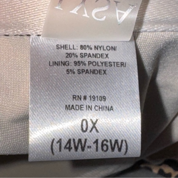 New with Tag Lysa Swim Bikini Top Leopard Cheetah Print Women’s Size 0X 14W-16W - Picture 11 of 12